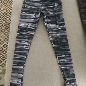Balance Collection Gray Patterned Leggings